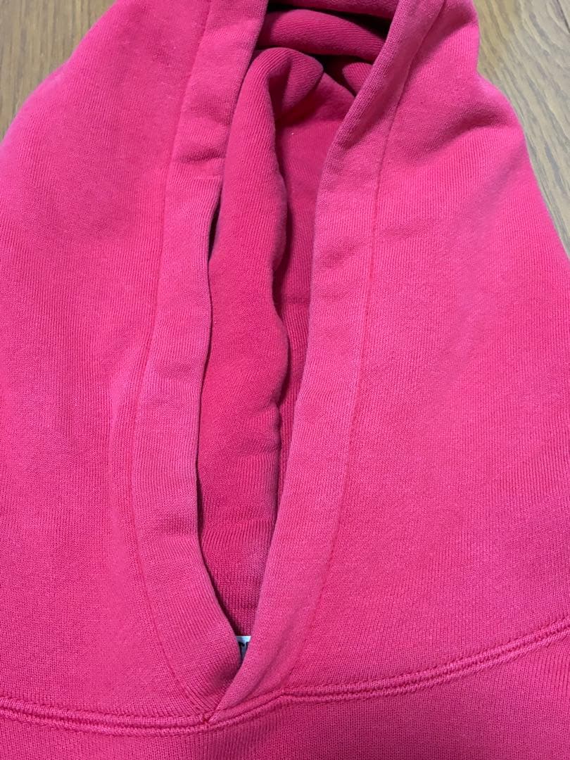 じょ様限定　バックプリント付き A BATHING APE レッド パーカー