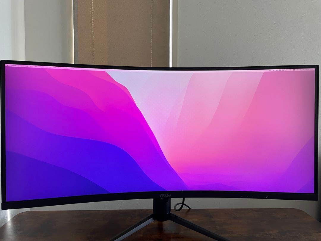 MSI MAG 342CQR E2 34インチ湾曲ディスプレイ