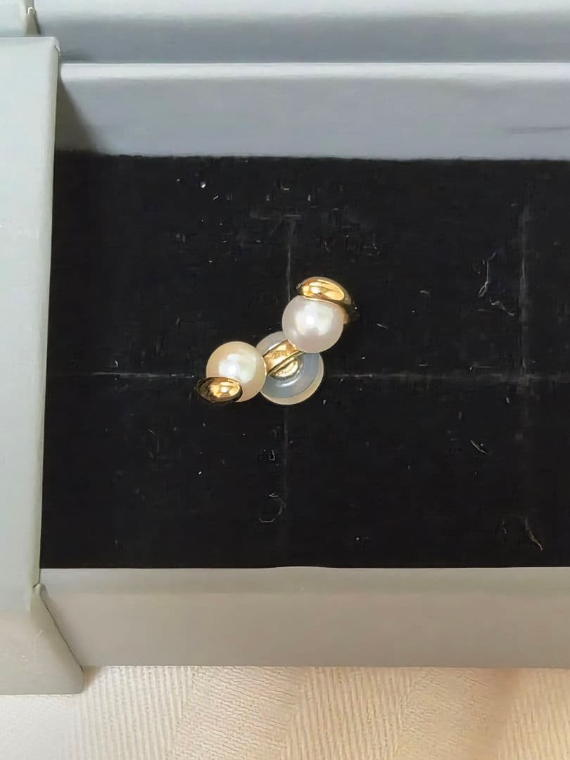 【未使用】Hirotaka DROSERA アコヤパール ピアス