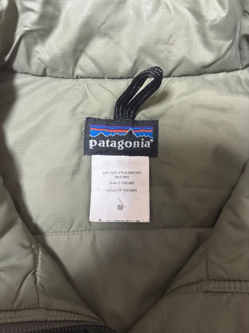00s Patagonia パタゴニア パフボール ベスト M 中綿 グリーン