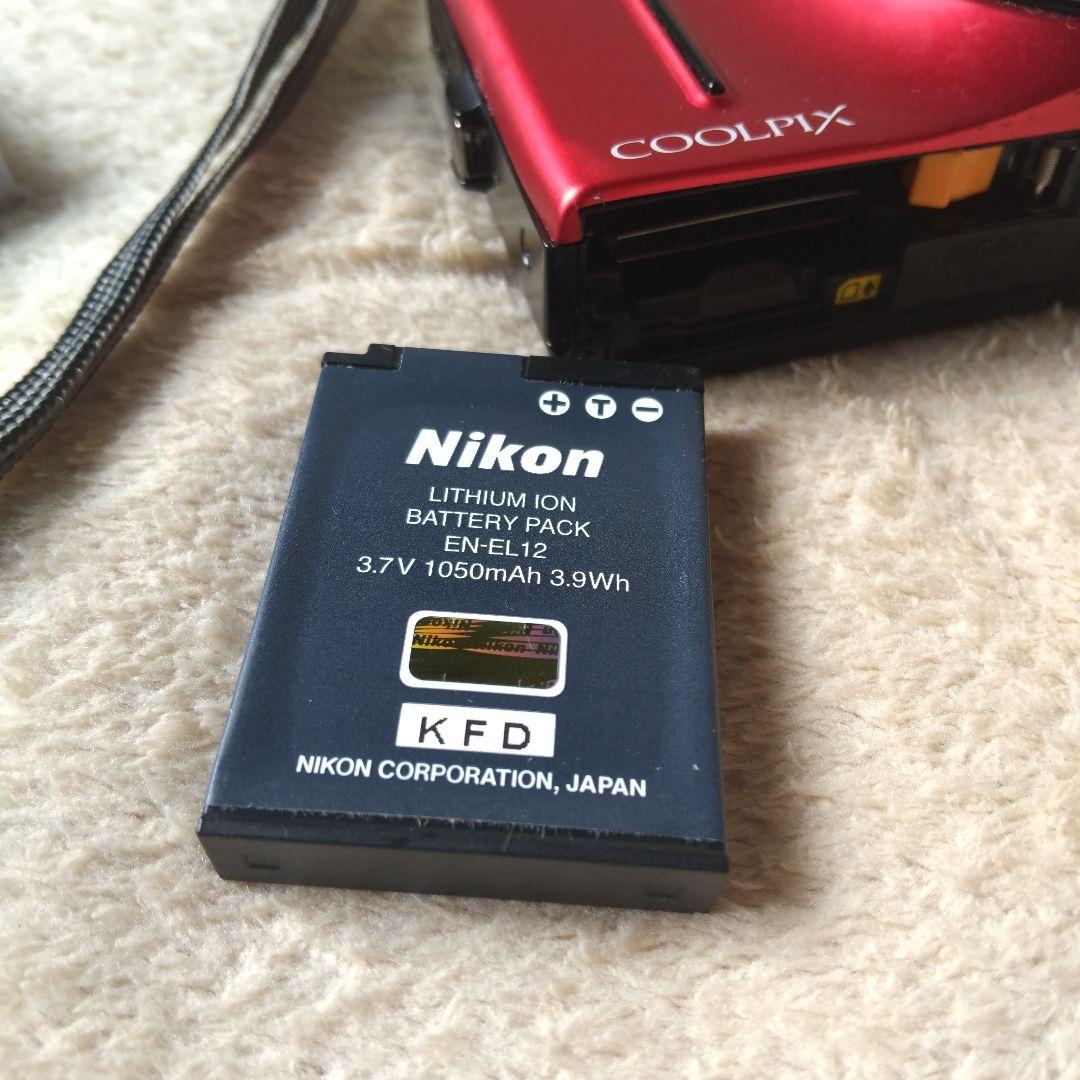 ♥️完品♥️赤色♥️ニコン COOLPIX S8100⭕️動作品