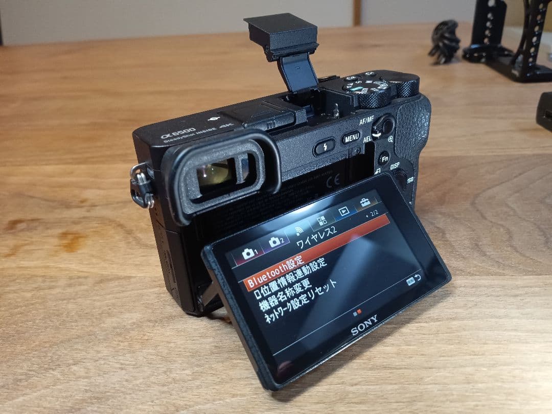 S数5470回【センサー清掃+SmallRig付】 SONY α6500 ボディ
