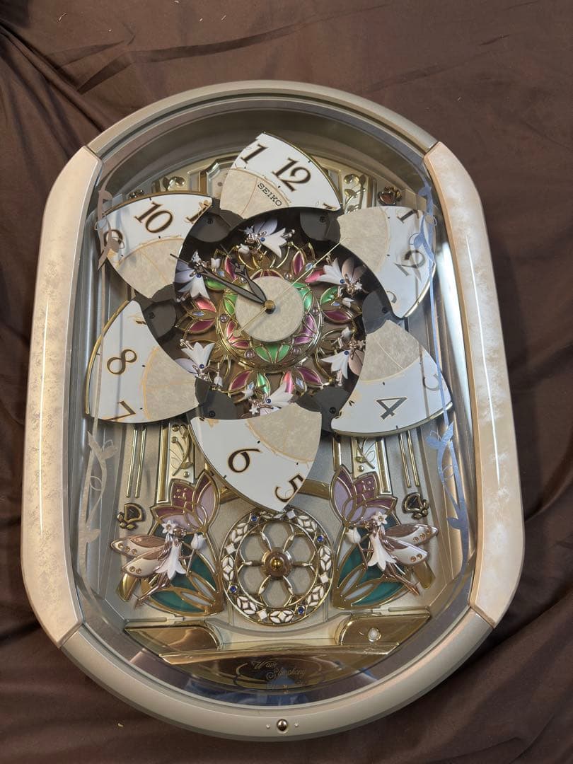 SEIKO RE567g からくり時計 セイコー 美品 プログラムからくり時計