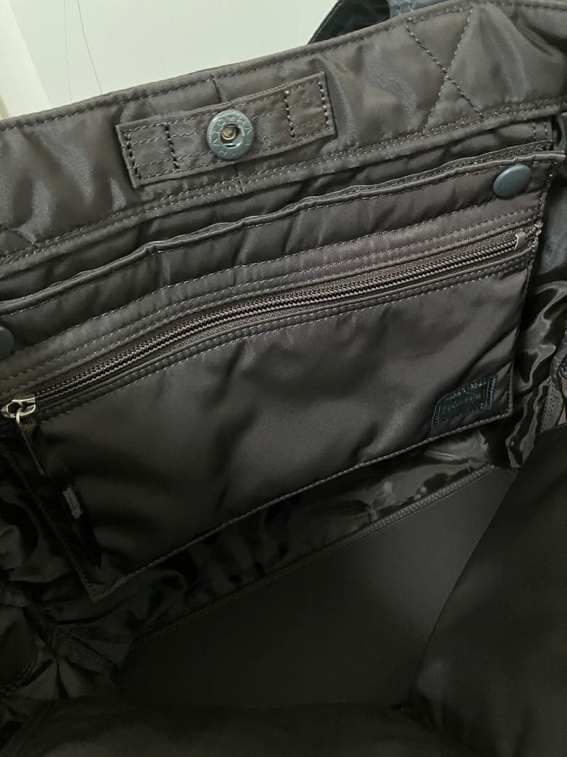 ポーター クリーム トートバッグL ブラック