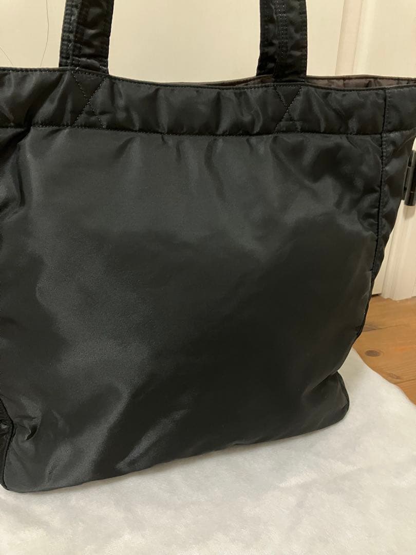 ポーター クリーム トートバッグL ブラック