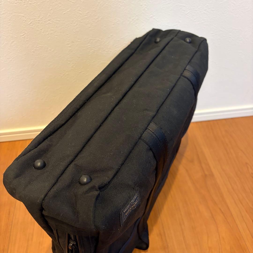 【美品】PORTER ポーター ハイブリッド 2WAY ビジネスバッグ 2層