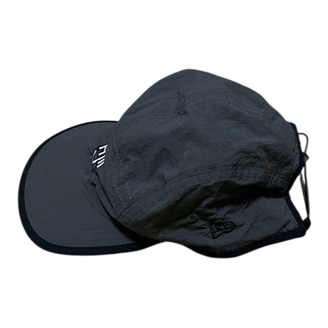 在原みゆ紀 newera ニューエラ キャップ リップストップ ダークグレー