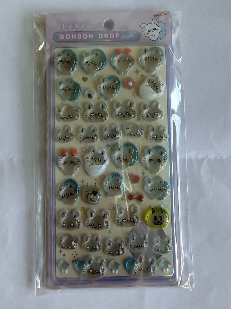 ちいかわ　ボンボンドロップシール　第一弾&第二弾　8枚コンプリートセット