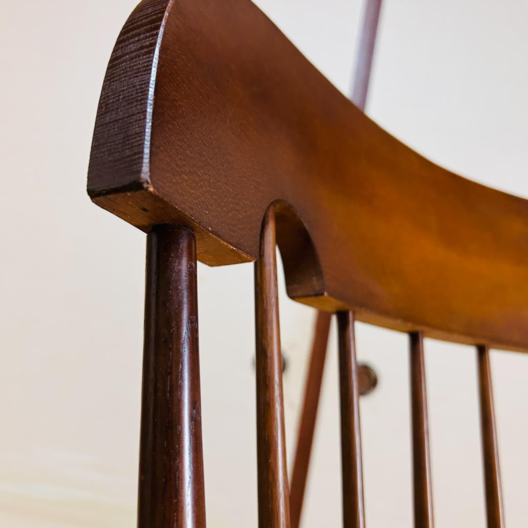 飛騨産業(HIDA) キツツキマーク 穂高 ロッキングチェア オーク材 揺り椅子