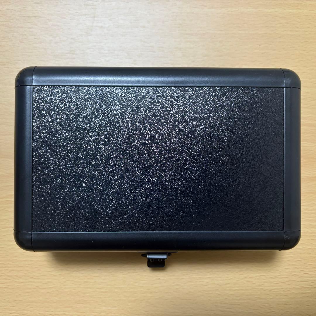 PSA鑑定用収納ケース　アタッシュケース ストレージボックス アルミ製　3列