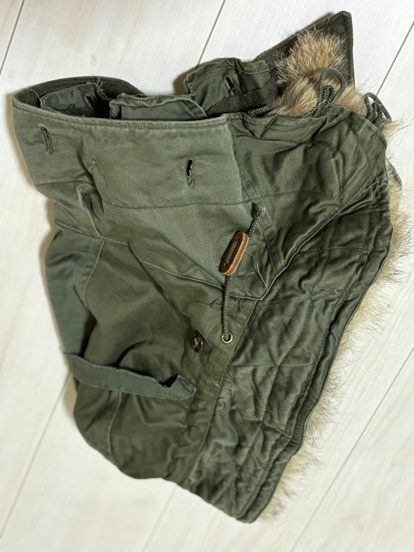 M-51,M-66用　コヨーテファー付きフード 米軍実物　美品