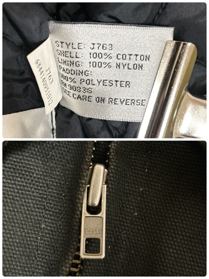 53]CornerStone刺繍ロゴ ダック地 デトロイトジャケットブルゾン古着