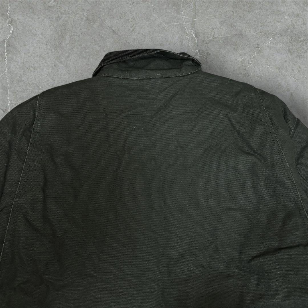 53]CornerStone刺繍ロゴ ダック地 デトロイトジャケットブルゾン古着