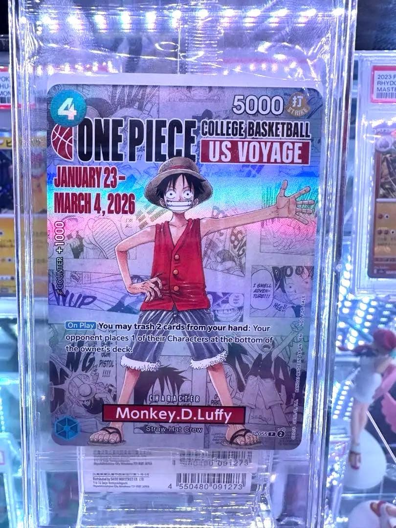 【未開封】モンキー・D・ルフィ：P-055]【英語版】(プロモーションカード