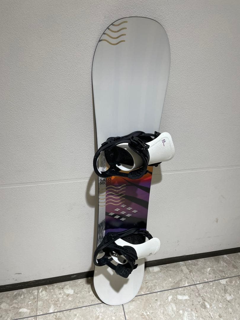 【極美品】SALOMONサロモンスノーボード LOTUS　LTD　138セット