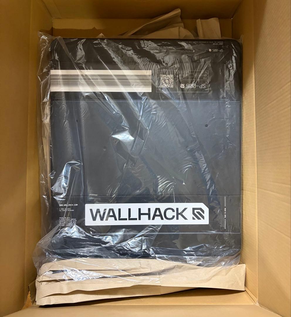 WALLHACK ガラスマウスパッド SP-005 ブラック