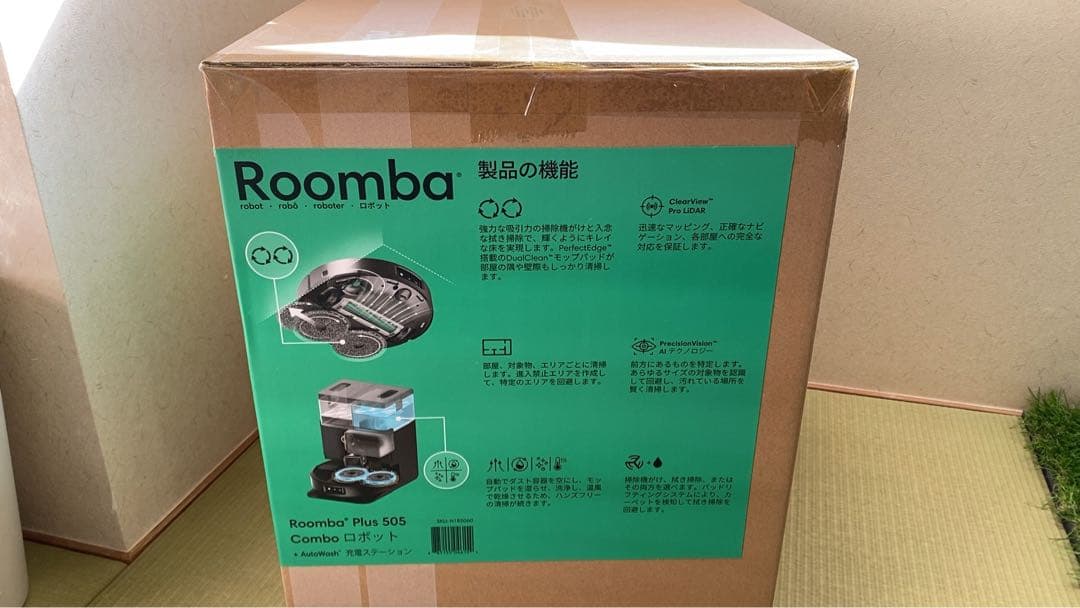 z*a様 【新品未使用】Roomba Plus 505 Combo + Auto