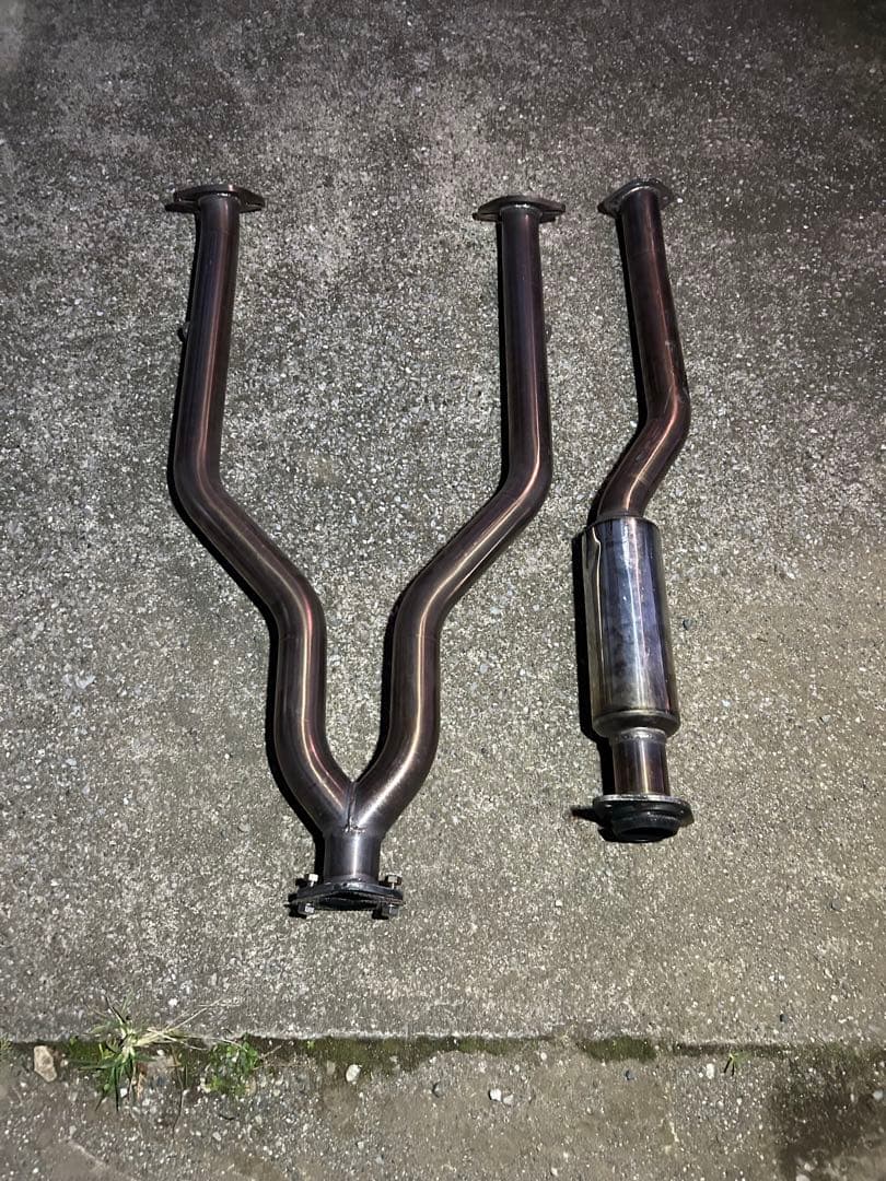 130系マークx中間パイプ