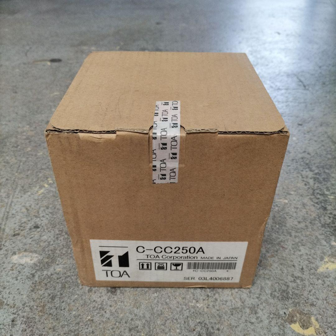 未開封　ＴＯＡ ドーム型カラーカメラ　Ｃ−ＣＣ２５０Ａ