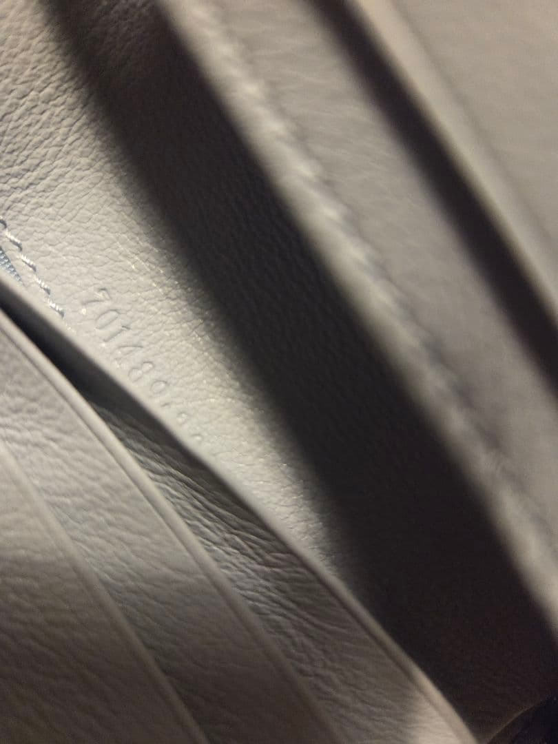 GUCCI☆美品 二つ折り財布 701489/GGアイスクリーム/ブルー