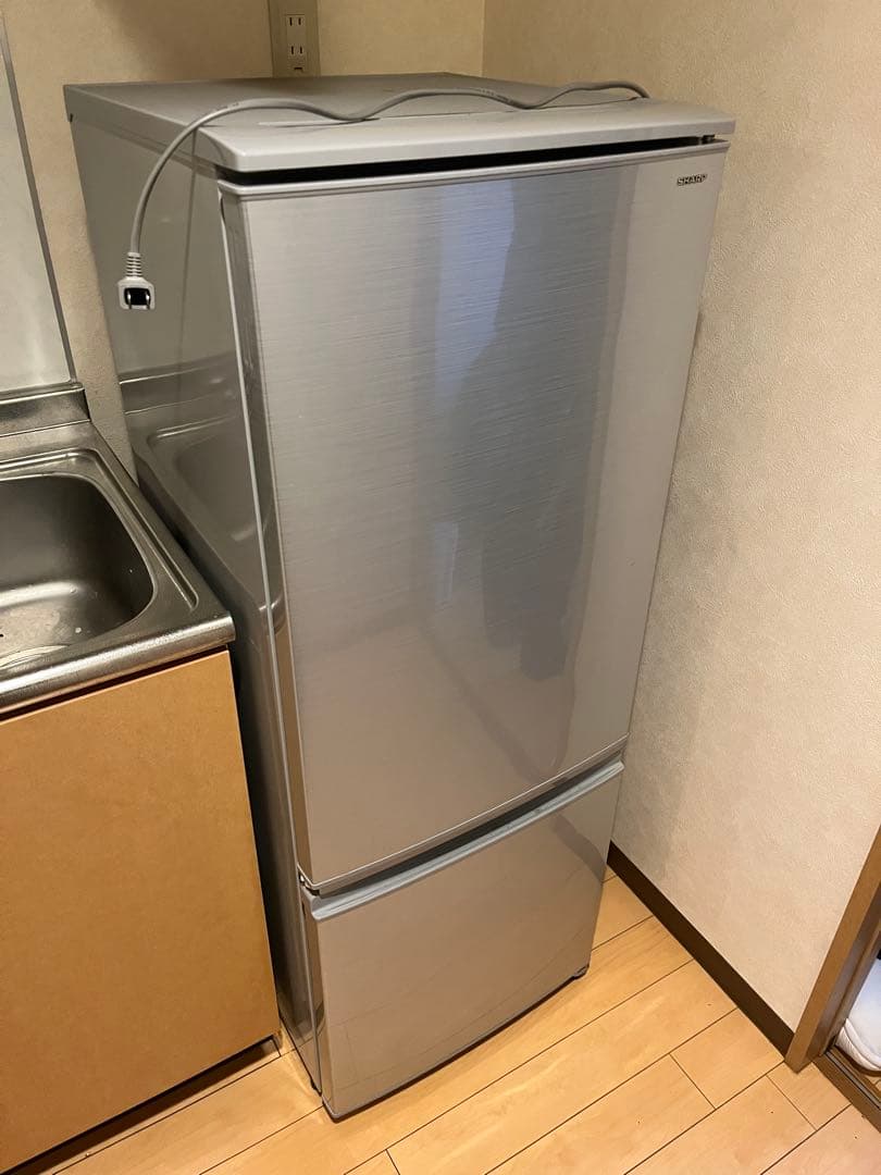 SHARP 冷蔵庫 SJ-D17D-S 116L シルバー