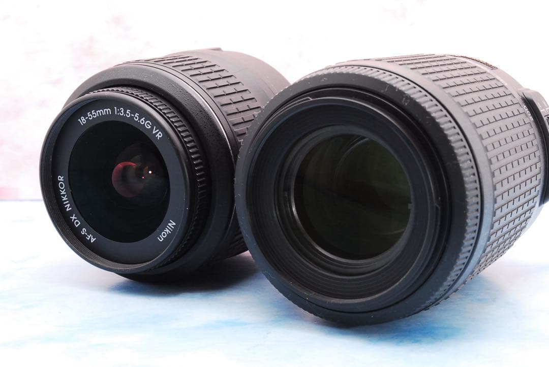 ☆Nikon D5200☆一眼レフカメラ☆手ぶれ補正Wレンズ☆付属品多数でお得！