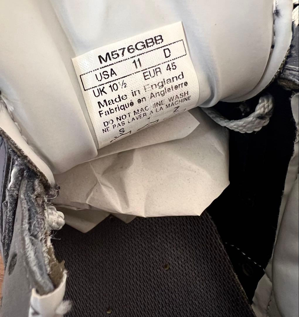 ニューバランス　576 ネイビー M576GBB 英国　m1500 990