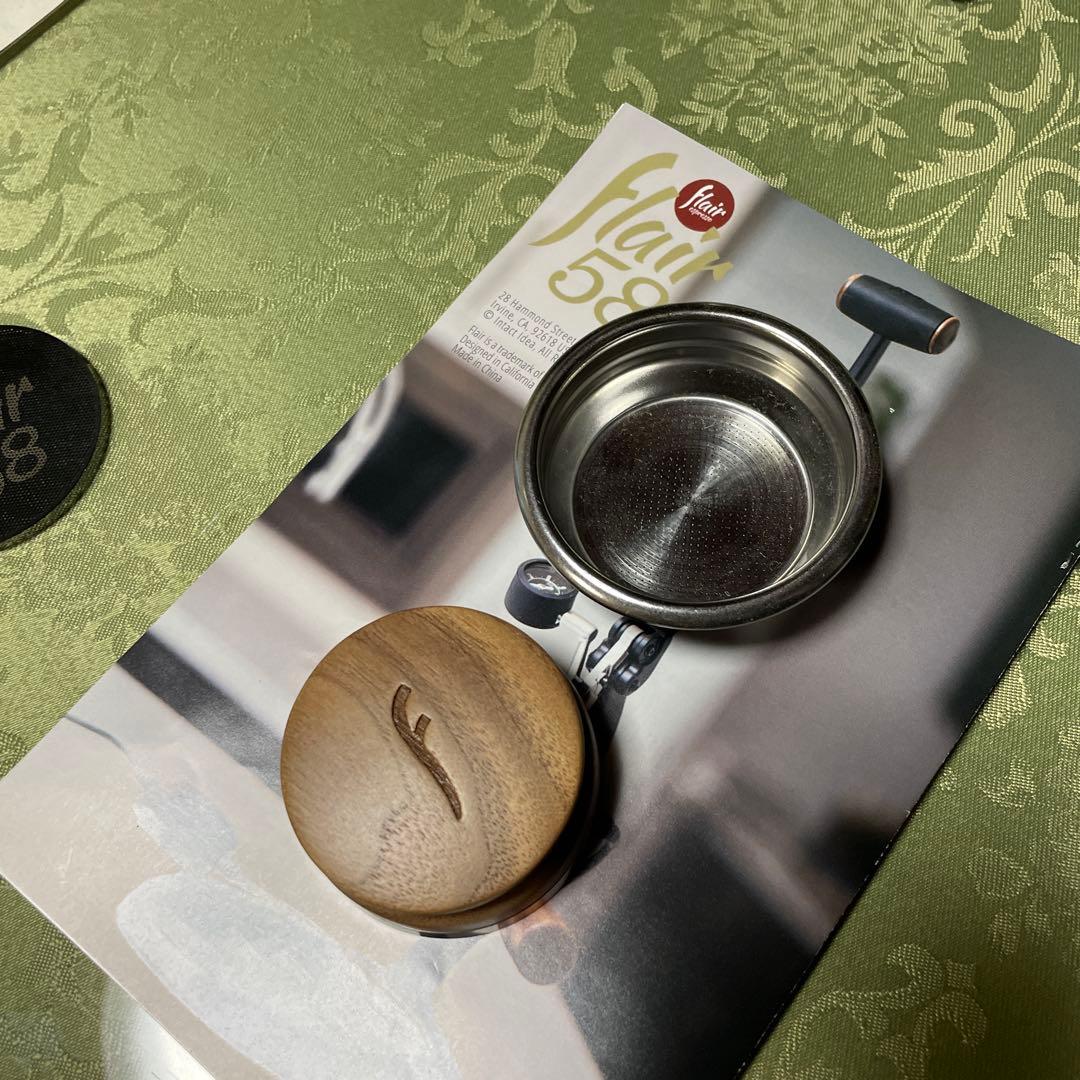 ⭐️1時間限定⭐️Flair 58+ エスプレッソマシン 本体と説明書付き