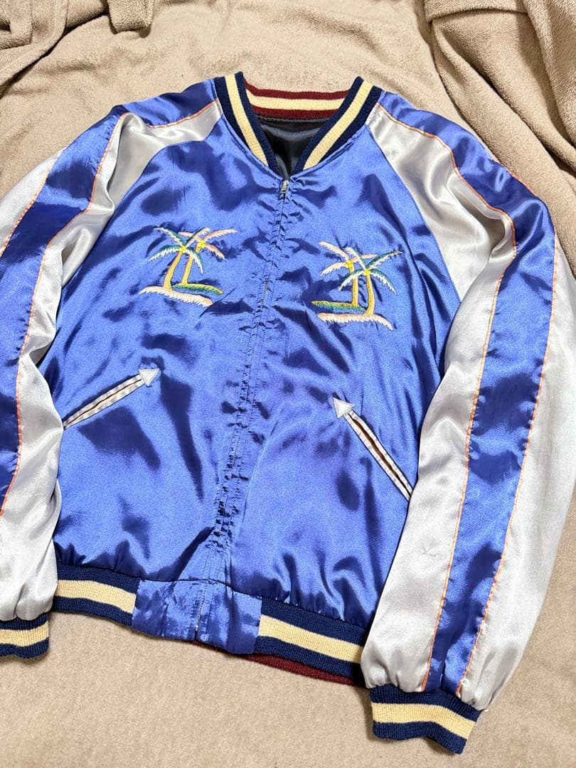 ２面用 テーラー東洋 Hawaii 虎 日本限定版 スカジャン vintage