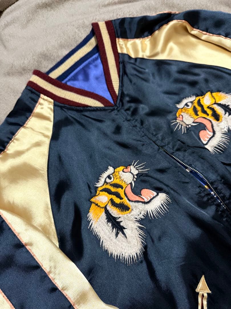 ２面用 テーラー東洋 Hawaii 虎 日本限定版 スカジャン vintage