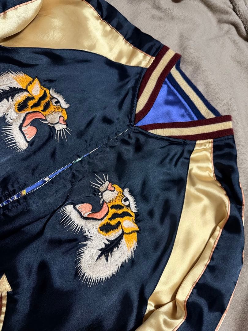 ２面用 テーラー東洋 Hawaii 虎 日本限定版 スカジャン vintage