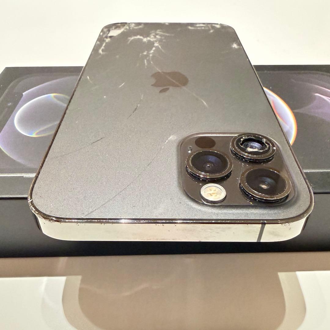 iPhone12pro 256GB ブラック SIMフリー 初期化済み 箱付