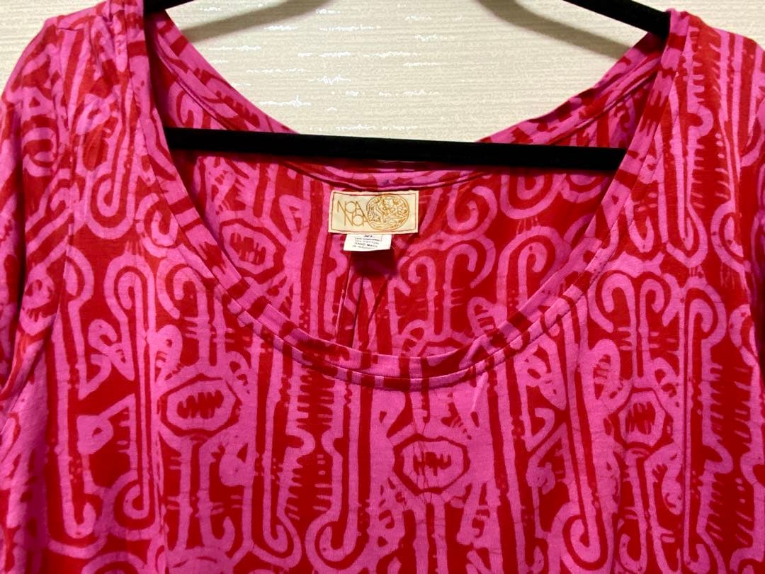 Noanoaハワイ ポピードレス　XLサイズ（ハワイサイズ）大きいサイズ