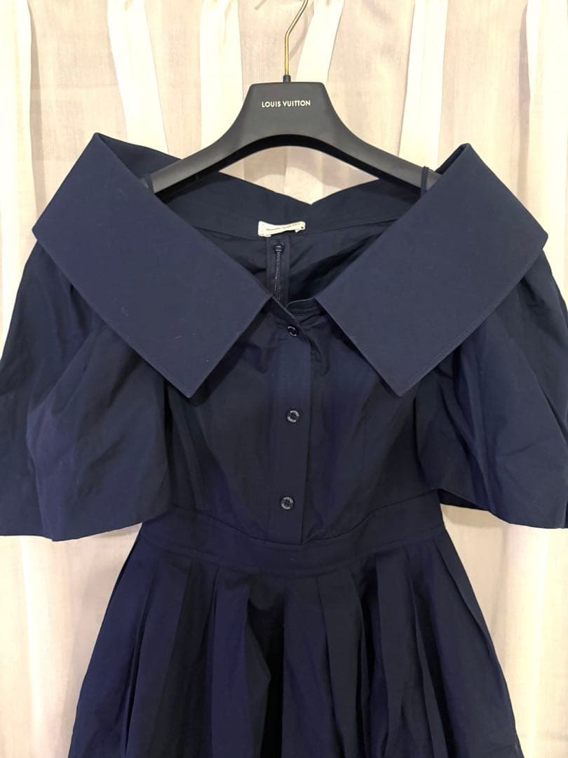 Alexander McQueen 38 マックイーン ワンピース オフショル