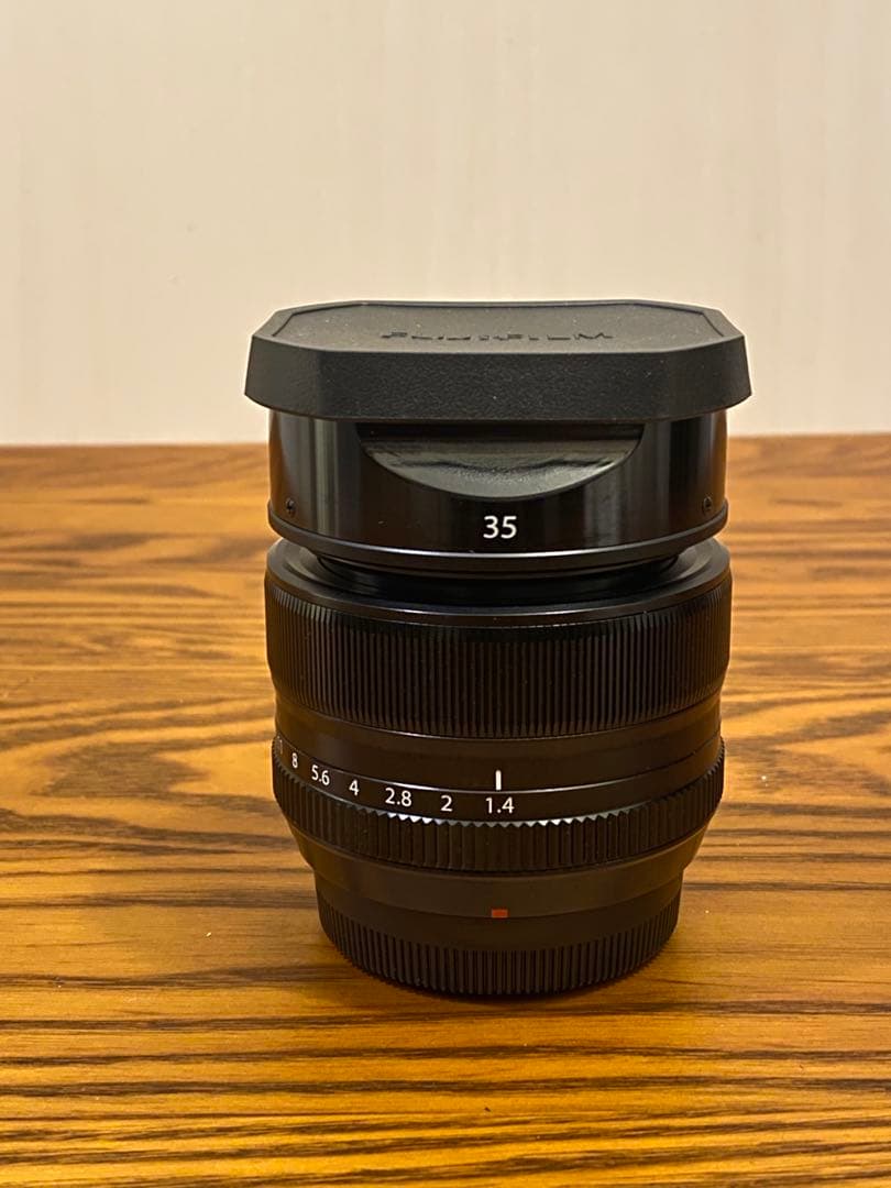新品同様品　FUJIFILM XF35mmF1.4 R