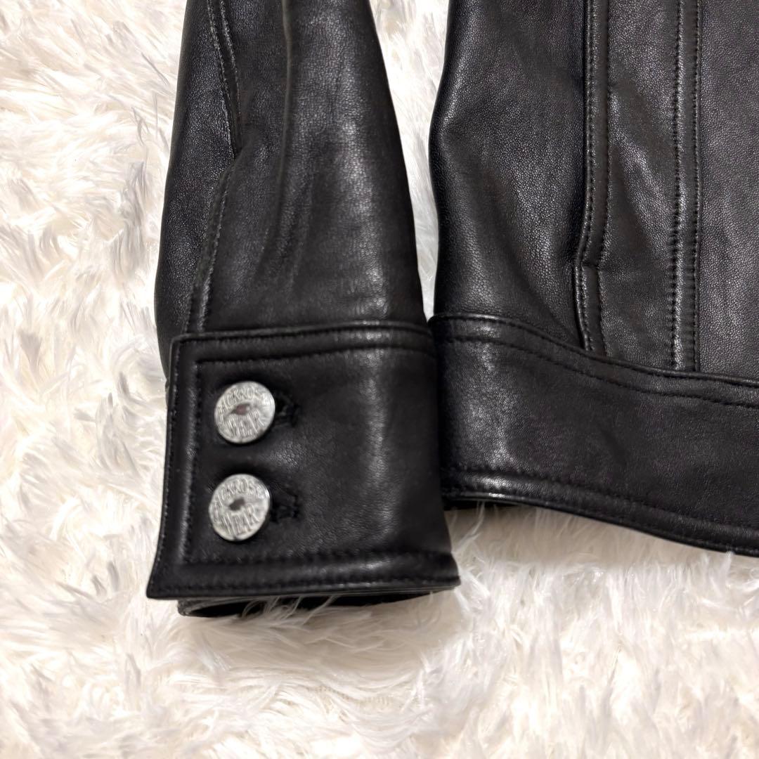 ✨良品✨JACKROSE　シープスキン　 トラッカー ジャケット　シングル