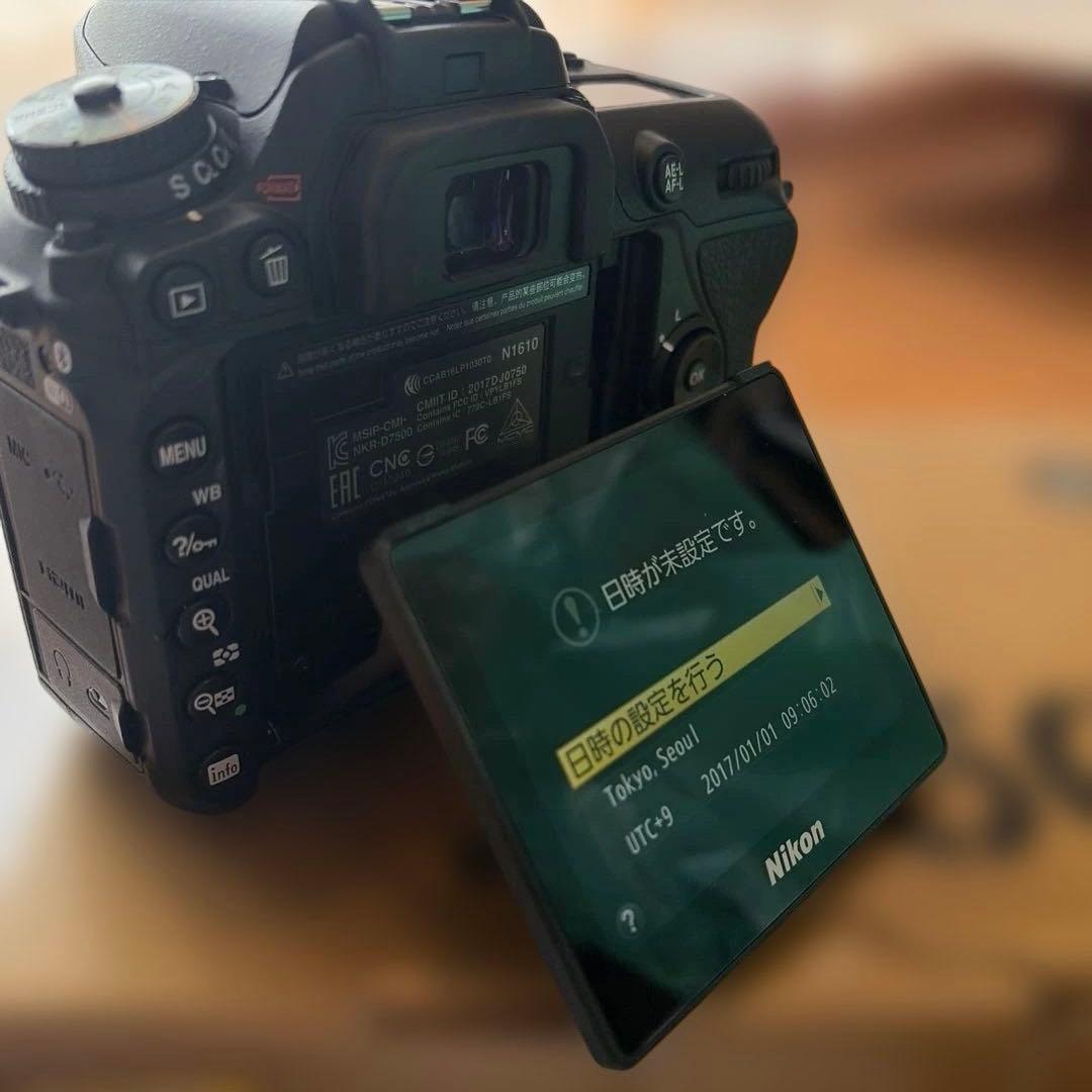 【美品】NikonD7500 一眼レフレンズ2つ付き