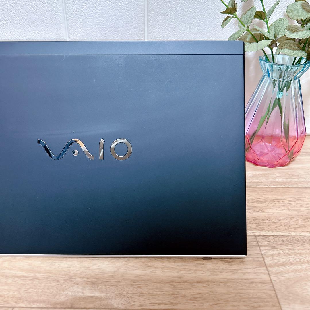 【美品】VAIO ノートパソコン✨SSD256GB✨メモリ8GB✨コンパクト薄型