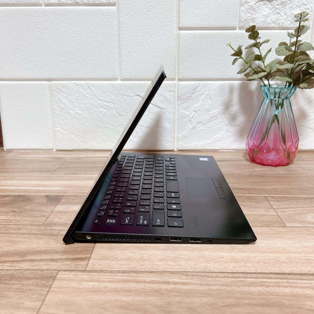 【美品】VAIO ノートパソコン✨SSD256GB✨メモリ8GB✨コンパクト薄型