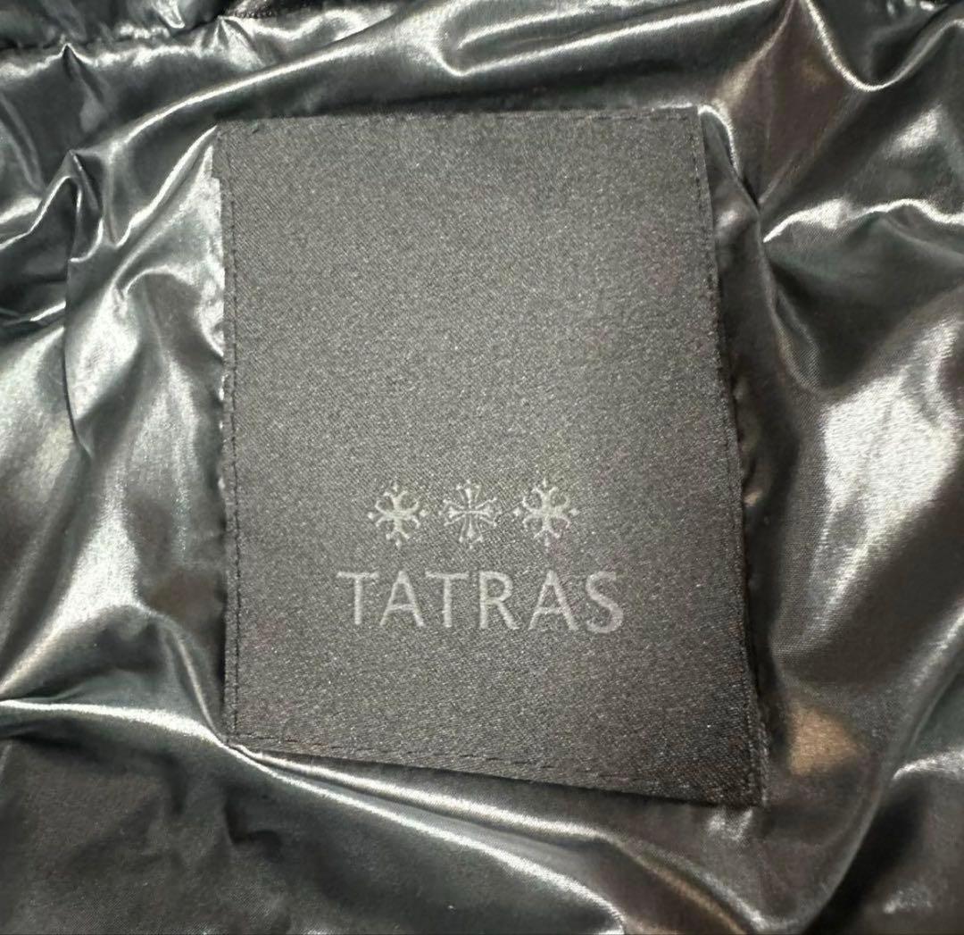【美品】TATRAS　タトラス　ドレーナダウン　ジャケットグレー　Sサイズ