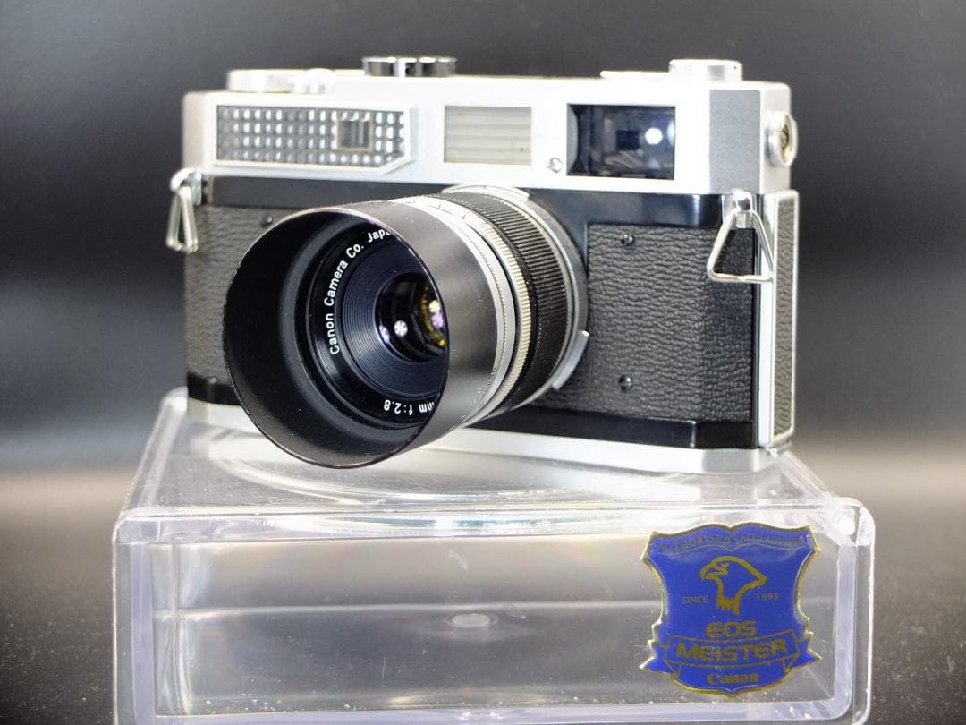 キャノン７／キャノンレンズ50mmf2.8Ⅱフード付【実写確認整備済】