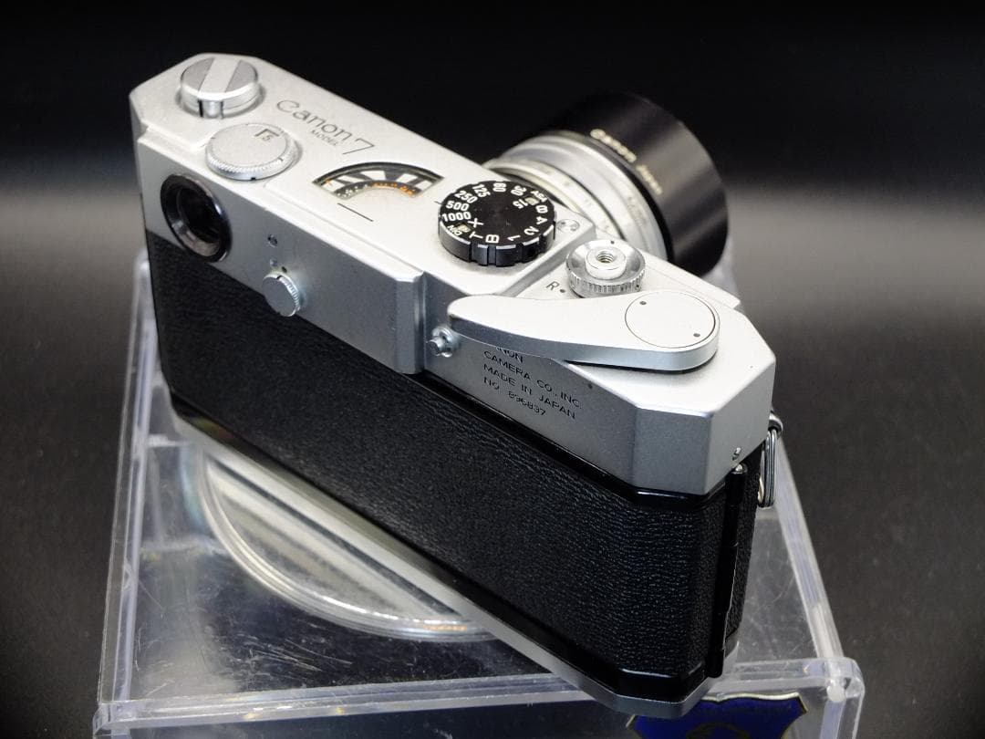 キャノン７／キャノンレンズ50mmf2.8Ⅱフード付【実写確認整備済】