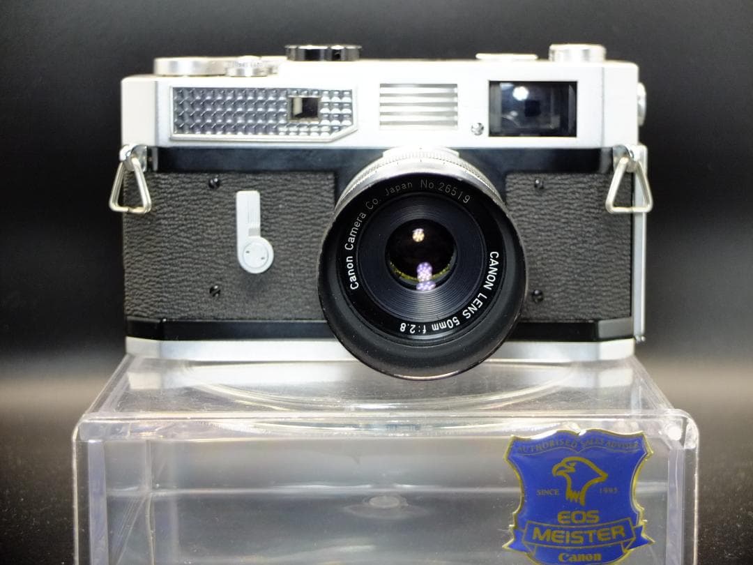 キャノン７／キャノンレンズ50mmf2.8Ⅱフード付【実写確認整備済】