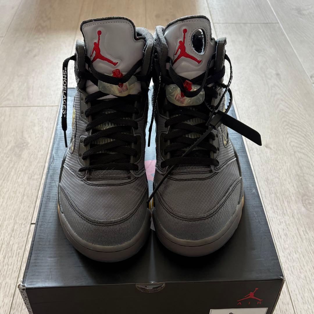期間限定値下げ‼️超美品Air Jordan 5 off-white 28.5cm