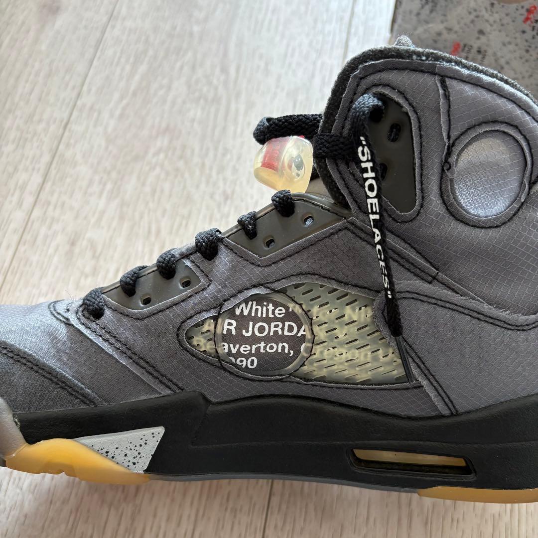 期間限定値下げ‼️超美品Air Jordan 5 off-white 28.5cm