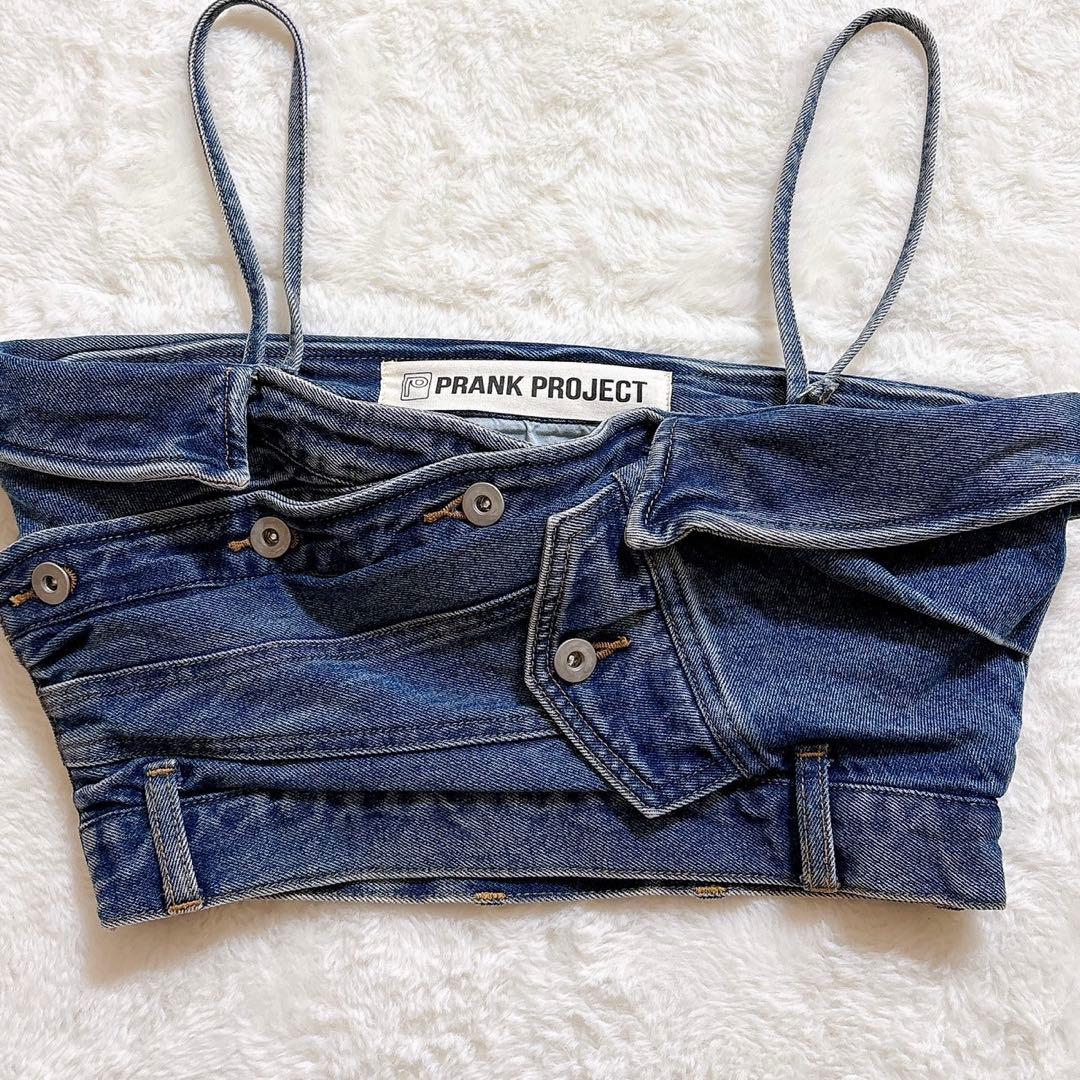 [美品]prankproject プランクプロジェクト デニムキャミソール