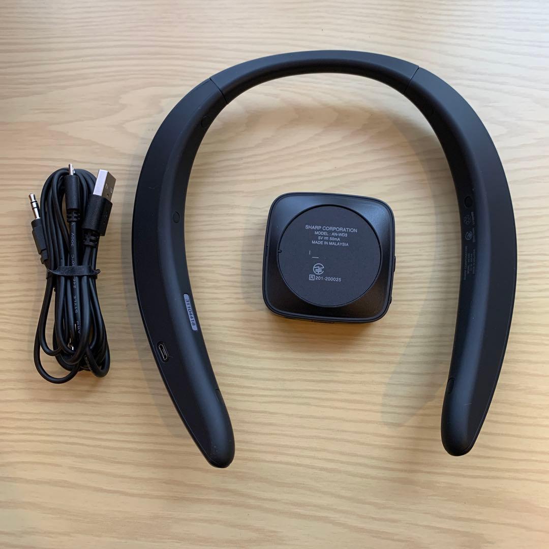 017☆AQUOS SOUND PARTNER ネックスピーカー　AN-SS2