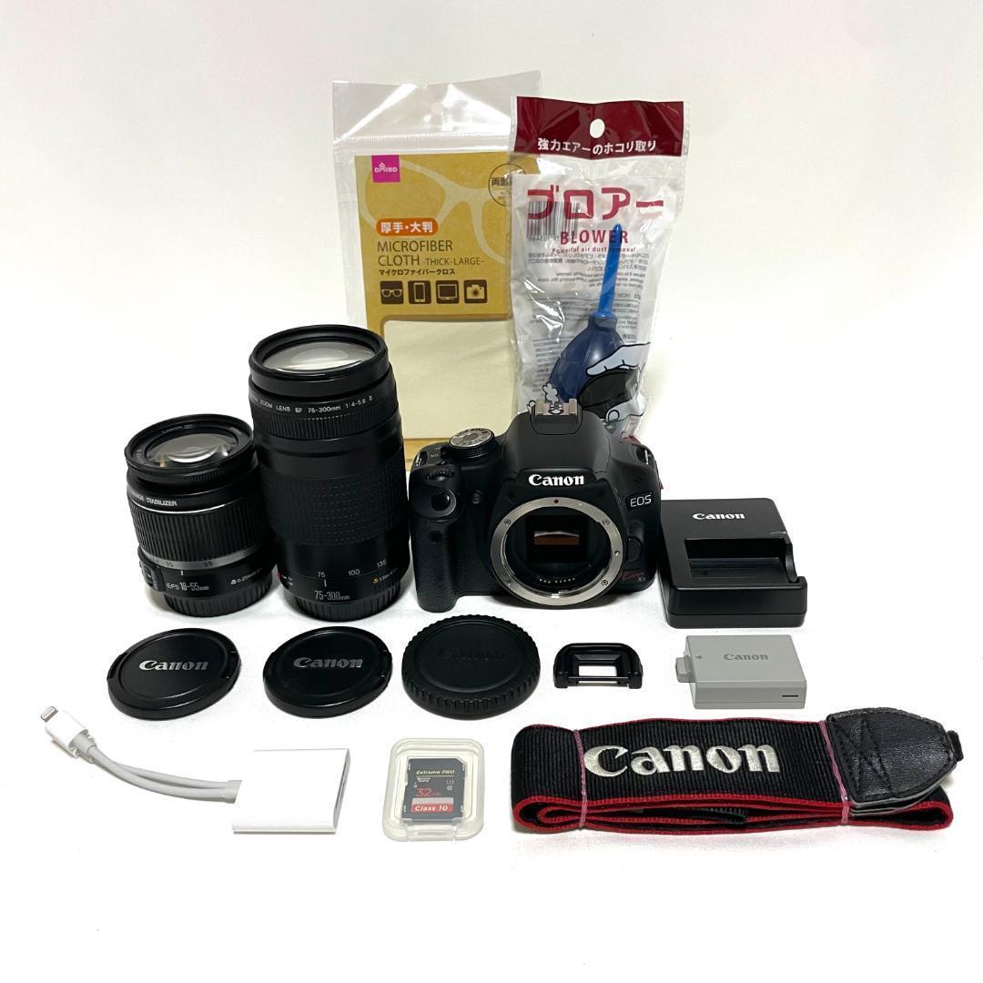 イベント撮影に大活躍❣️ Canon EOS Kiss X3 Wレンズセット