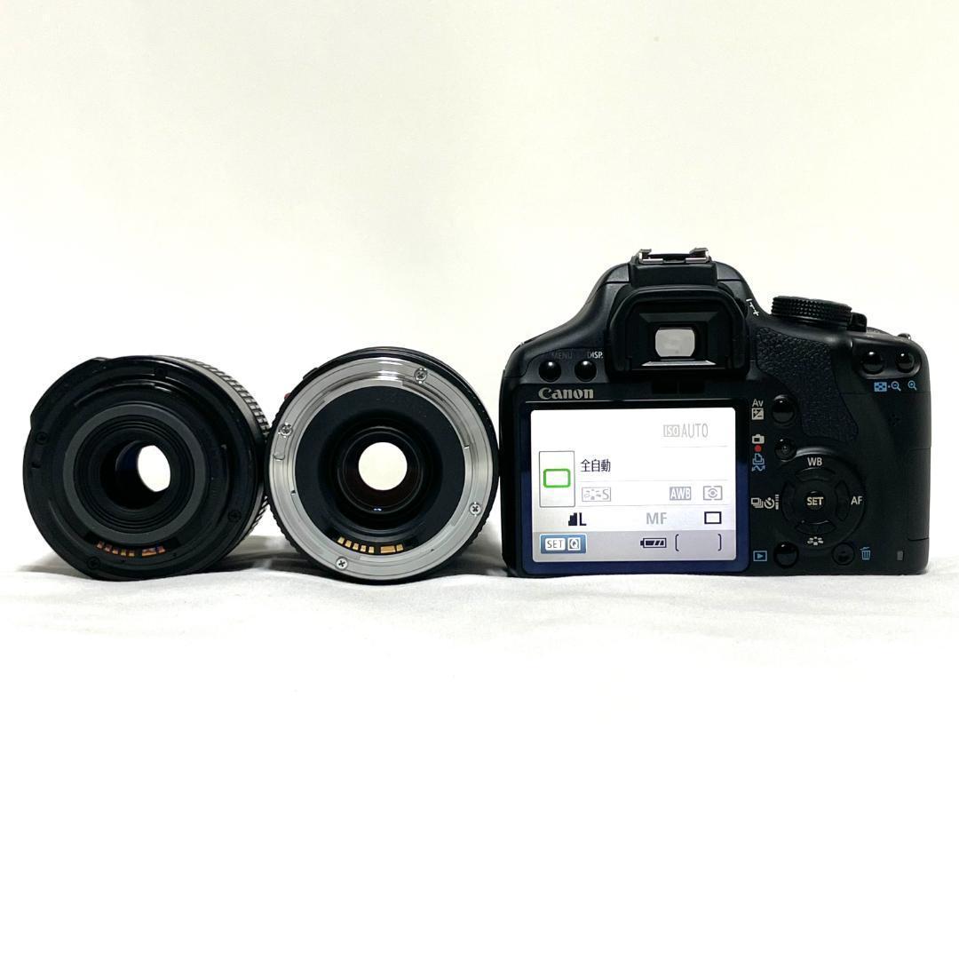 イベント撮影に大活躍❣️ Canon EOS Kiss X3 Wレンズセット