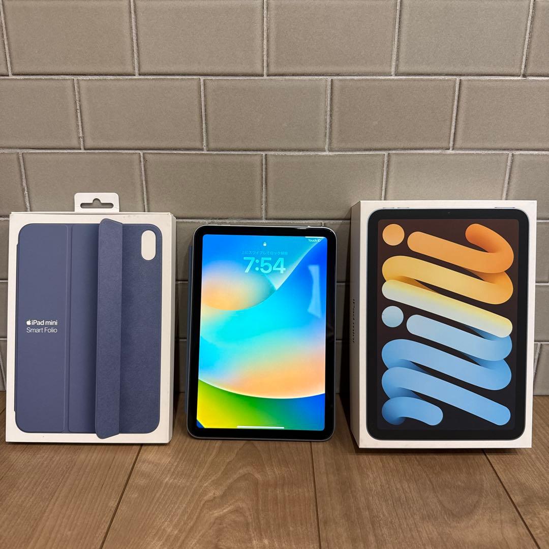 iPad mini A17 Wi-Fi 128GB Smart Folio付き